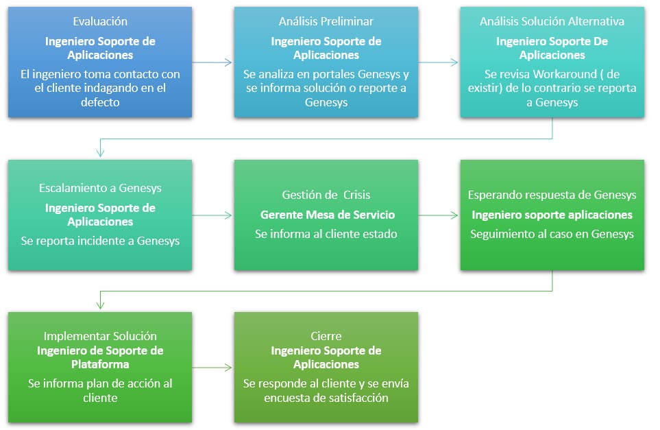 Proceso de Incidente Funcional y Plataforma
